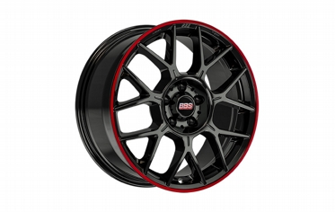 XR - Glossy Black Red Rim Protectio